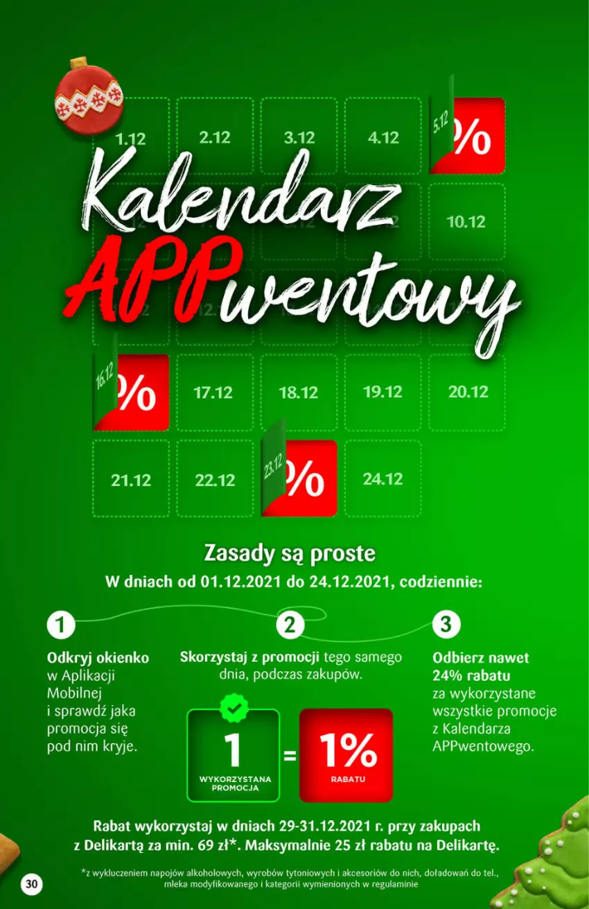 Gazetka promocyjna Delikatesy Centrum - Gazetka DC47 n. fresh - ważna 25.11 do 01.12.2021 - strona 30 - produkty: Paola