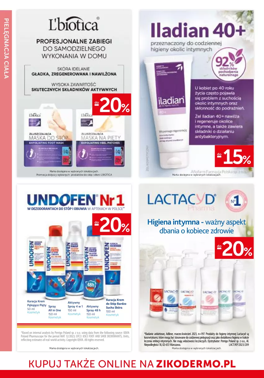 Gazetka promocyjna Ziko - Gazetka Ziko Dermo - ważna 31.10 do 13.11.2024 - strona 18 - produkty: L'Biotica