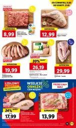 Gazetka promocyjna Lidl - GAZETKA - Gazetka - ważna od 27.05 do 27.05.2023 - strona 17 - produkty: Kurczak, Perliczka, Mięso mielone, Por, Gra, Tusz, Boczek bez kości, Boczek, Olej, Mięso