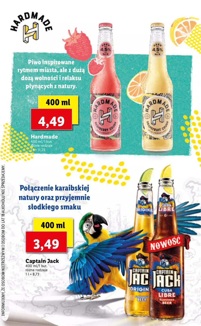 Gazetka promocyjna Lidl - Katalog Piw - ważna 02.06 do 22.09.2021 - strona 7 - produkty: Captain Jack, Piwo