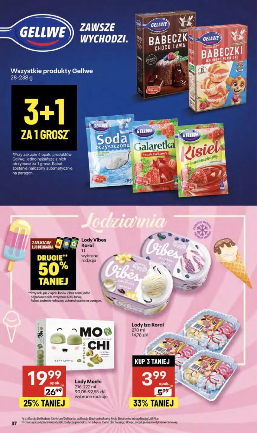 Gazetka promocyjna Delikatesy Centrum - Franczyza DC42 Czwartek - ważna 16.10 do 22.10.2025 - strona 37 - produkty: Dron, Lody, Mola, Rum