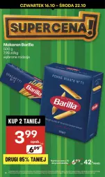 Gazetka promocyjna Delikatesy Centrum - Franczyza DC42 Czwartek - Gazetka - ważna od 22.10 do 22.10.2025 - strona 11 - produkty: Makaron, Rum, Koc, Barilla