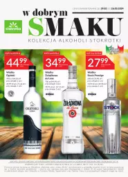 Gazetka promocyjna Stokrotka - Oferta alkoholowa - Gazetka - ważna od 26.03 do 26.03.2024 - strona 1 - produkty: Optima, Wódka, Stock, Ogiński