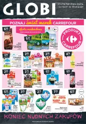 Gazetka promocyjna Carrefour - Gazetka Globi - Gazetka - ważna od 19.04 do 19.04.2021 - strona 1 - produkty: Top, Ser, Ryż, Danone, Twaróg, Piątnica, Jaja, Jogurt, Chipsy, Kawa mielona, Kawa, Kosz, Tortilla, Actimel, Serek, Montmartre, Bieluch, Napój gazowany, Olej rzepakowy, Woda mineralna, Woda, Masło, Napój, Olej, Ryż biały, Mleko