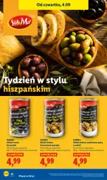 Gazetka promocyjna Lidl - GAZETKA - Gazetka - ważna od 06.09 do 06.09.2025 - strona 30 - produkty: Oliwki zielone, Oliwki, Stek, Oliwki czarne, Fa