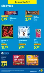 Gazetka promocyjna Lidl - GAZETKA - Gazetka - ważna od 06.09 do 06.09.2025 - strona 33 - produkty: Mleczko, Tonik, Baton, Amica, Brownie