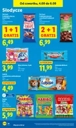 Gazetka promocyjna Lidl - GAZETKA - Gazetka - ważna od 06.09 do 06.09.2025 - strona 34 - produkty: Lubisie, Gra, Rust, Wata cukrowa, Czekolada mleczna, Czekolada, Haribo