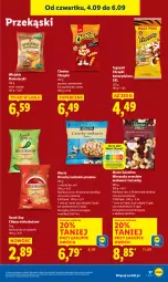 Gazetka promocyjna Lidl - GAZETKA - Gazetka - ważna od 06.09 do 06.09.2025 - strona 43 - produkty: Ketchup, Cheetos, Ser, Gry, Chipsy, Chrupki, Wazon, Zapiekanka