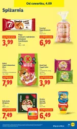Gazetka promocyjna Lidl - GAZETKA - Gazetka - ważna od 06.09 do 06.09.2025 - strona 45 - produkty: Ketchup, Bell, Croissant, Wazon, Bajgle, Buraki, Danio, Kubuś, Bella, Groch, Kakao, Fa