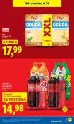 Gazetka promocyjna Lidl - GAZETKA - Gazetka - ważna od 06.09 do 06.09.2025 - strona 5 - produkty: Ser, Coca-Cola, Pilos, Fanta, Gouda, Sprite, Fa