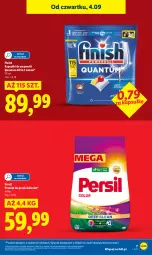Gazetka promocyjna Lidl - GAZETKA - Gazetka - ważna od 06.09 do 06.09.2025 - strona 7 - produkty: Finish, Proszek do prania, Persil, Zmywarki