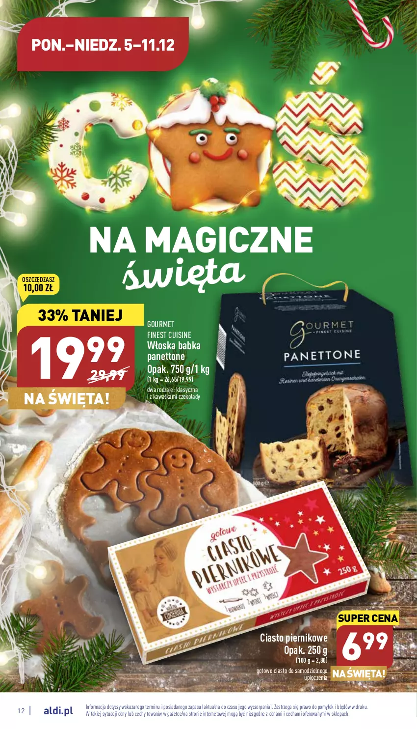 Gazetka promocyjna Aldi - Pełny katalog - ważna 05.12 do 11.12.2022 - strona 12 - produkty: Babka, Kawa, Piec, Piernik