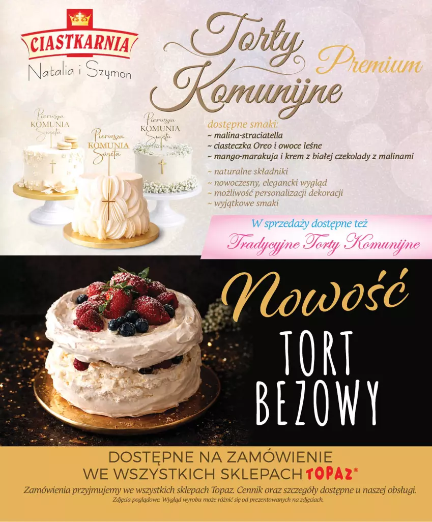 Gazetka promocyjna Topaz - Gazetka - ważna 07.05 do 13.05.2026 - strona 3 - produkty: Mango, Oreo, Owoce, Top