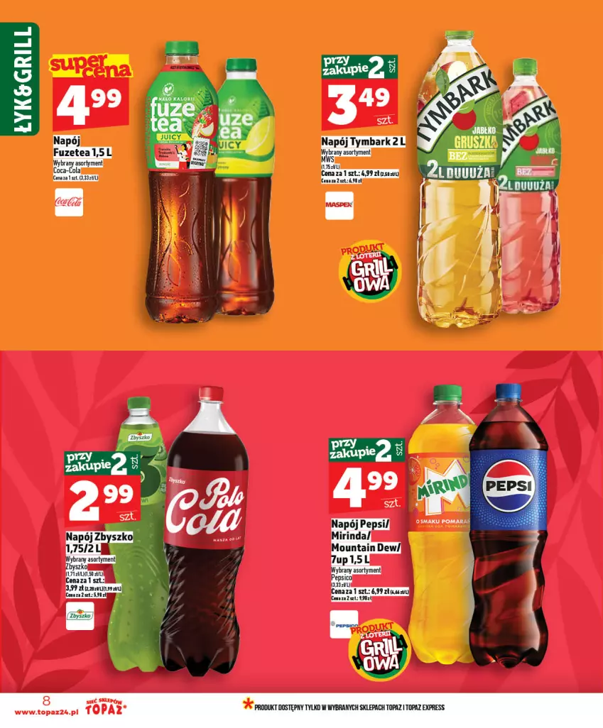Gazetka promocyjna Topaz - Gazetka - ważna 07.05 do 13.05.2026 - strona 8 - produkty: Top
