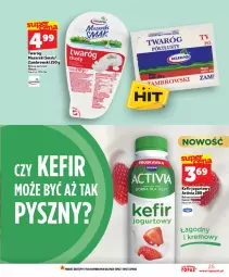 Gazetka promocyjna Topaz - Gazetka - Gazetka - ważna od 13.05 do 13.05.2026 - strona 25 - produkty: Top, Twaróg, Jogurt, Activia, Kefir
