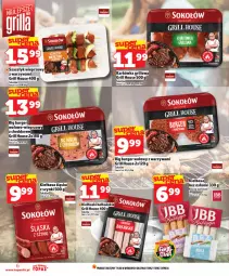Gazetka promocyjna Topaz - Gazetka - Gazetka - ważna od 13.05 do 13.05.2026 - strona 6 - produkty: Cheddar, Warzywa, Top, Sok, Sokołów, Dell, Burger, Grill, Kiełbasa, Kiełbasa śląska