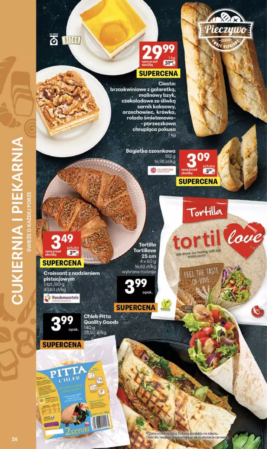 Gazetka promocyjna Delikatesy Centrum - Franczyza DC25 Czwartek - ważna 18.06 do 24.06.2026 - strona 26 - produkty: Gala, Kakao, Rolada, Ser, Tortilla