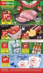 Gazetka promocyjna Delikatesy Centrum - Franczyza DC25 Czwartek - Gazetka - ważna od 24.06 do 24.06.2026 - strona 1 - produkty: Ser, Szynka wieprzowa, Kosz, Szynka, Gouda, Woda, Cisowianka, LG