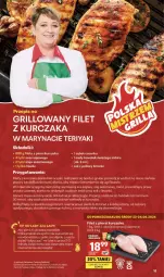 Gazetka promocyjna Delikatesy Centrum - Franczyza DC25 Czwartek - Gazetka - ważna od 24.06 do 24.06.2026 - strona 15 - produkty: Kurczak, Sos, Sok, Filet z piersi kurczaka, Olej sezamowy, Czosnek, Cień, Kawa, Sos sojowy, Wałek, Sezam, Talerz, Miód, Nuty, Grill, Olej, Mięso, Imbir