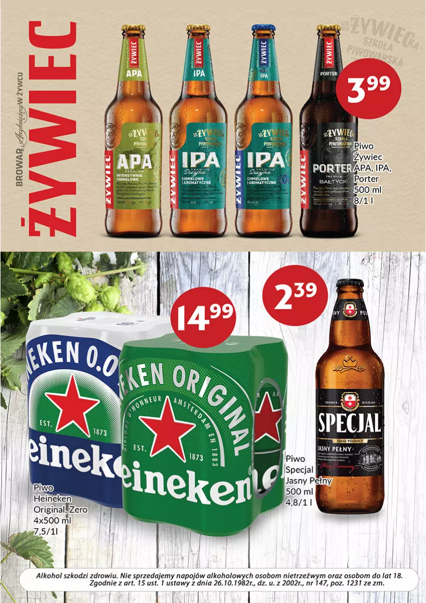 Gazetka promocyjna Prim Market - Gazetka - ważna 01.02 do 28.02.2022 - strona 7 - produkty: Gin, Heineken, Piwo