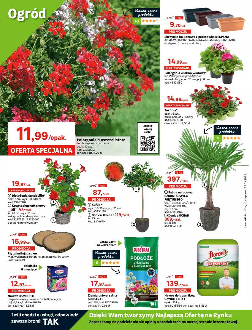 Gazetka promocyjna Leroy Merlin - Gazetka Leroy Merlin - ważna 20.04 do 10.05.2022 - strona 4 - produkty: Gra, Kosz, Lazur, Nawóz, Ogród, Palma, Płyta, Rum, Ser, Sos, Stock, Surf