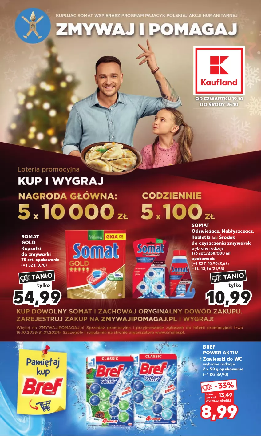 Gazetka promocyjna Kaufland - Kaufland - ważna 19.10 do 25.10.2023 - strona 2 - produkty: Bref, Somat, Somat gold, Tablet, Zawieszki, Zmywarki