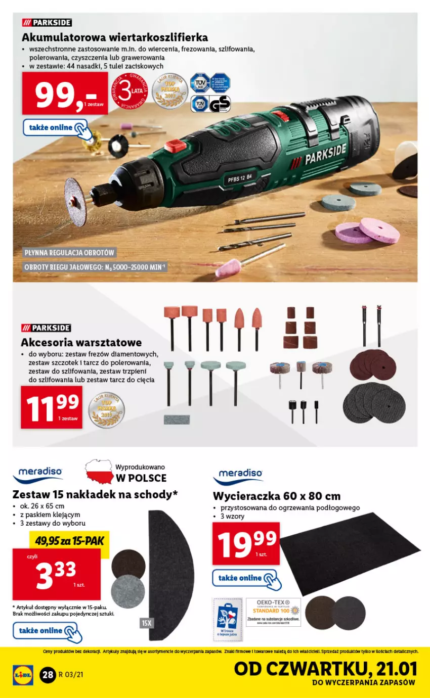 Gazetka promocyjna Lidl - OFERTA Katalog - ważna 18.01 do 23.01.2021 - strona 28