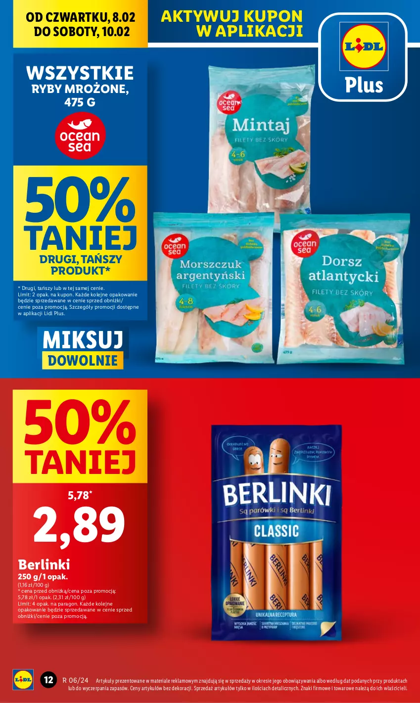 Gazetka promocyjna Lidl - GAZETKA - ważna 08.02 do 10.02.2024 - strona 14 - produkty: Berlinki, Olej