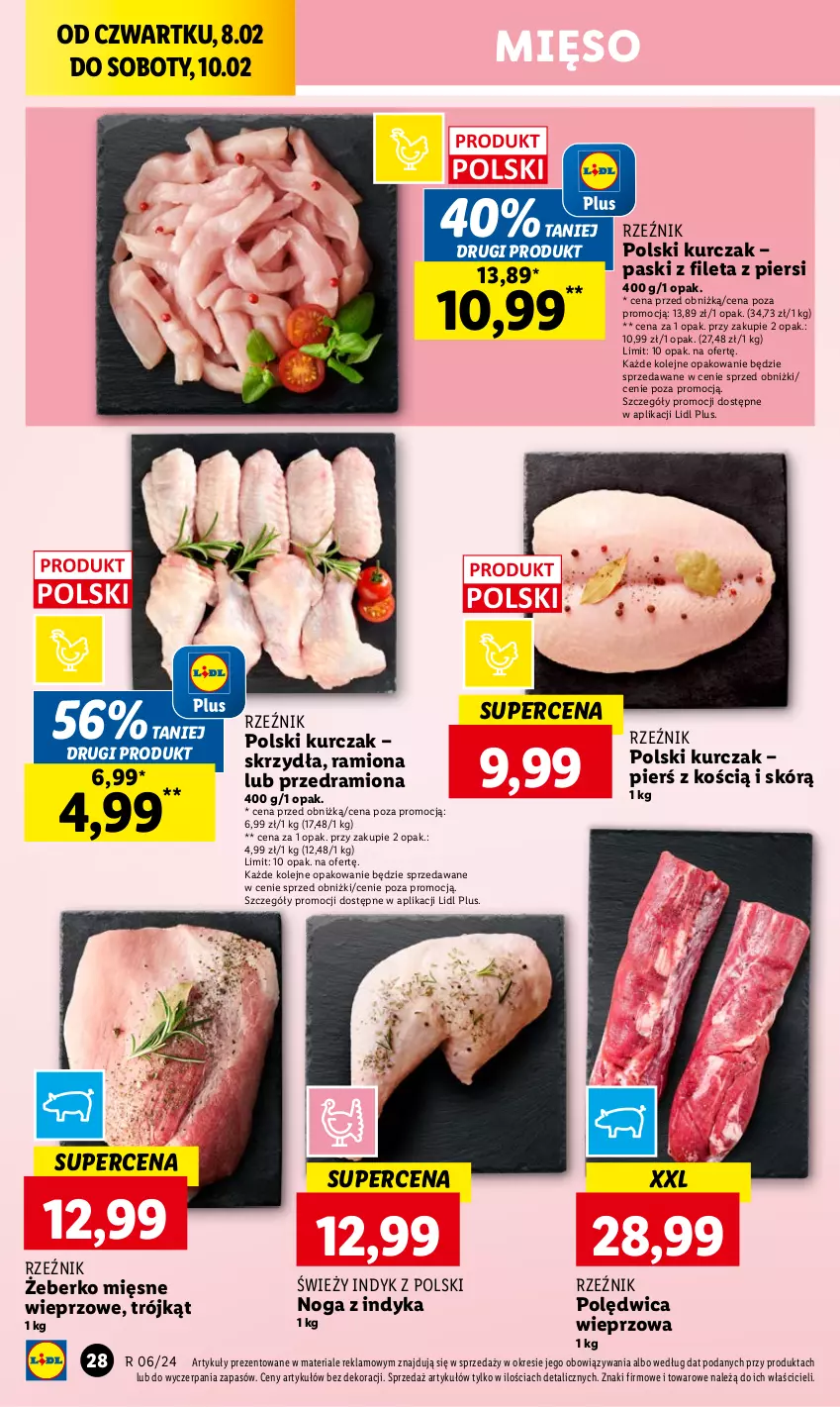 Gazetka promocyjna Lidl - GAZETKA - ważna 08.02 do 10.02.2024 - strona 34 - produkty: Kurczak, Mięso, Olej, Polędwica