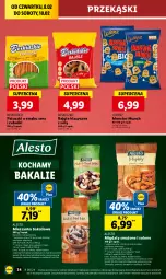 Gazetka promocyjna Lidl - GAZETKA - Gazetka - ważna od 10.02 do 10.02.2024 - strona 40 - produkty: Ser, Koc, Migdały, Beskidzki, Bajgle, Pizza, Lorenz, Monster Munch, Olej, Mieszanka bakaliowa, Beskidzkie paluszki