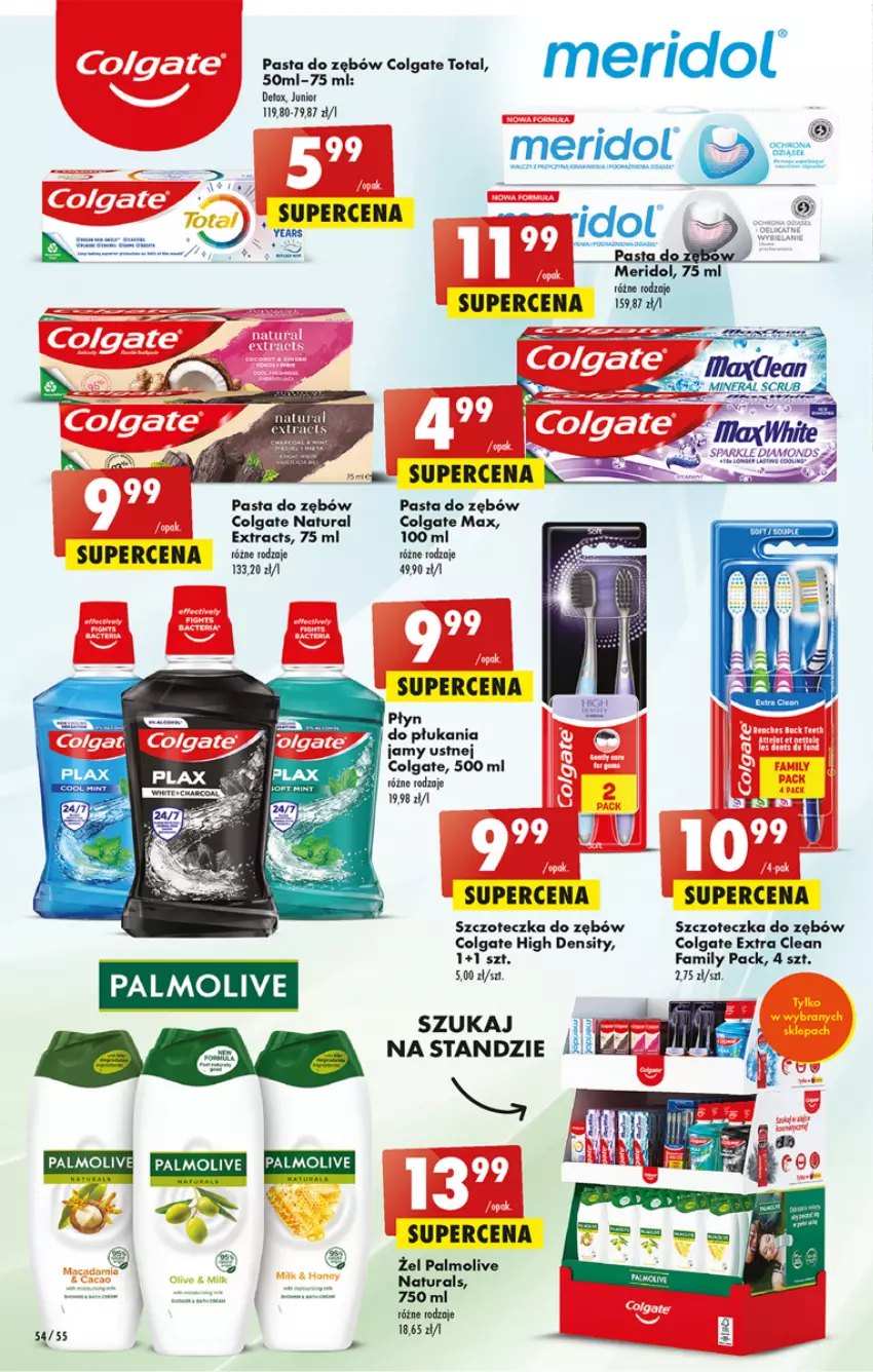 Gazetka promocyjna Biedronka - ważna 08.06 do 14.06.2023 - strona 54 - produkty: Colgate, Colgate Total, Fa, LG, Palmolive, Pasta do zębów, Szal, Szczoteczka, Szczoteczka do zębów