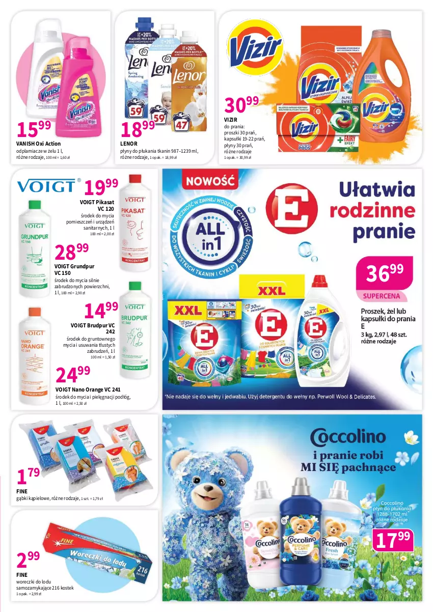Gazetka promocyjna Drogerie Polskie - Gazetka - ważna 10.07 do 31.07.2026 - strona 7 - produkty: Grunt, Lenor, Odplamiacz, Pur, Stek, Vanish, Vizir, Woreczki do lodu