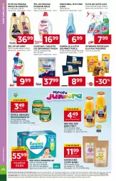 Gazetka promocyjna Stokrotka - Supermarket - Gazetka - ważna od 22.05 do 22.05.2024 - strona 30 - produkty: Płyn do prania, Sok, Ser, Pampers, Finish, Bref, Przekąski dla psa, Pieluchy, Tablet, BoboVita, Clin, Woolite, Deser, Płyn do szyb, Pedigree, Nektar