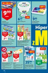 Gazetka promocyjna Auchan - Hiperoszczędzanie w wersji Maxi Paki Hipermarkety - Gazetka - ważna od 22.09 do 22.09.2021 - strona 8 - produkty: Cheddar, Ser, Mus, Filet z morszczuka, Bell, Kiełbasa krakowska, Szyna, Bella, Dorsz, Woda, Jogobella, Lazur, Kiełbasa, Mleko