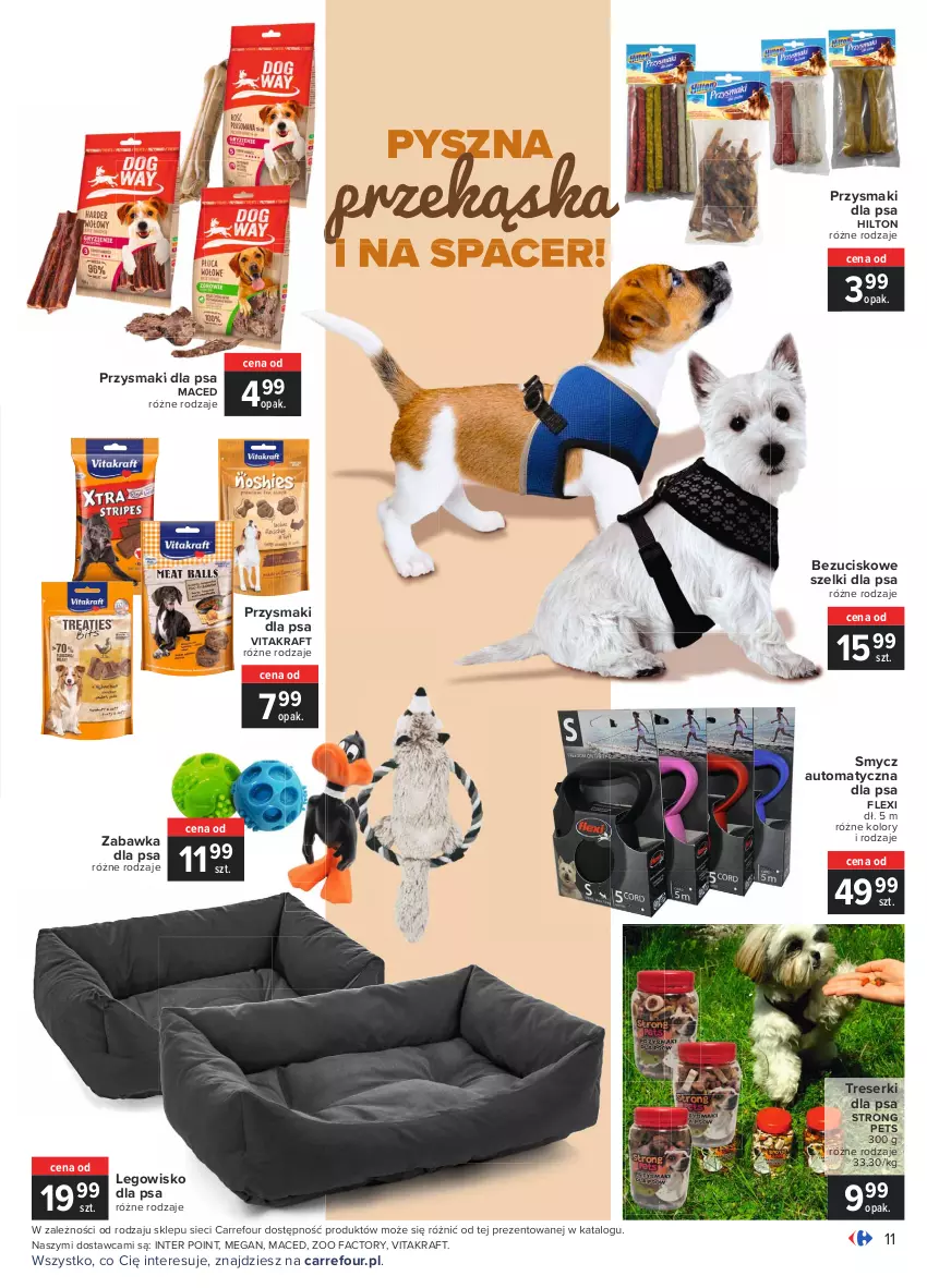 Gazetka promocyjna Carrefour - Gazetka Dla przyjaciół wszystko mamy - ważna 15.02 do 27.02.2021 - strona 11 - produkty: Acer, Fa, LEGO, Legowisko, Przysmaki, Ser, Smycz, Vitakraft, Zabawka