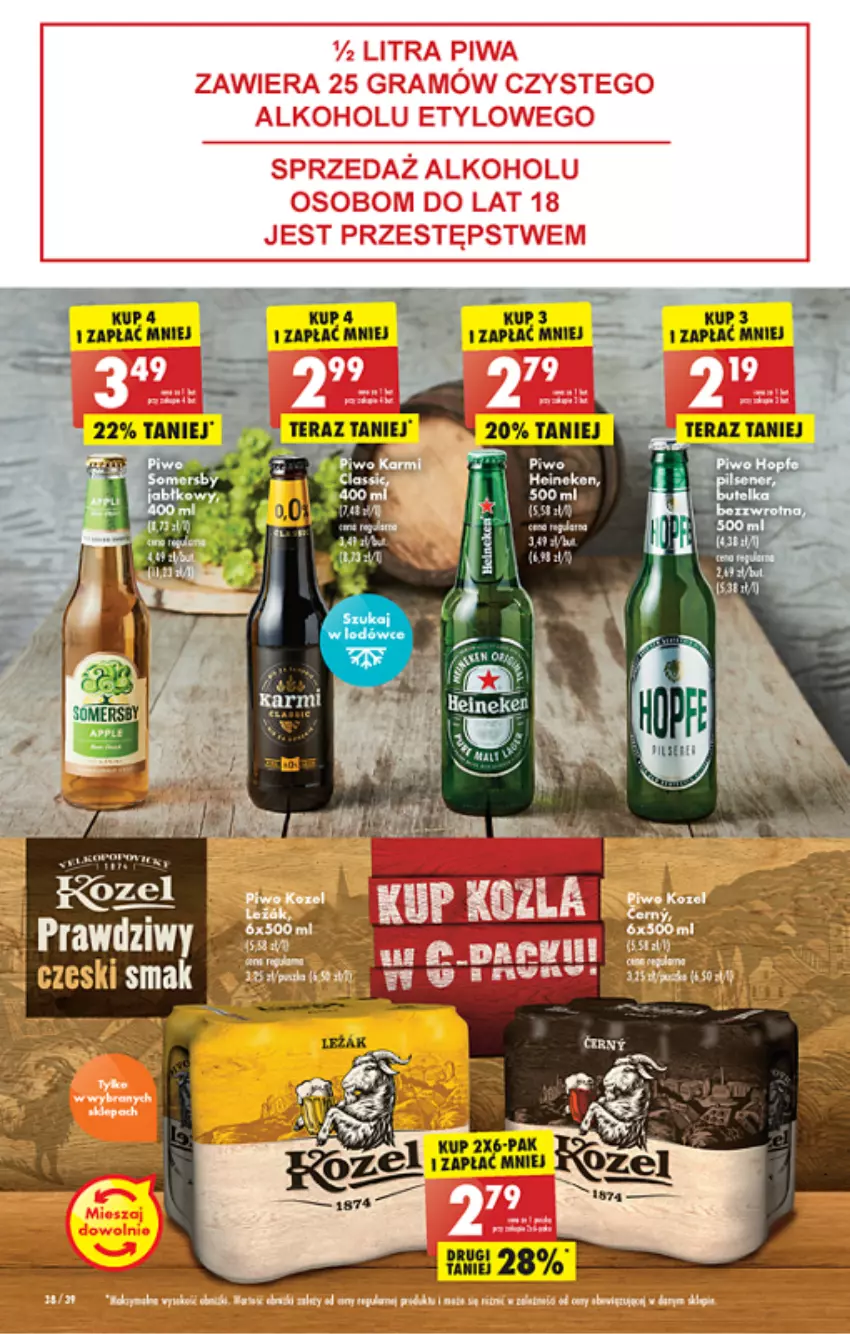 Gazetka promocyjna Biedronka - ważna 06.06 do 11.06.2022 - strona 38 - produkty: Heineken, Pur, Tera