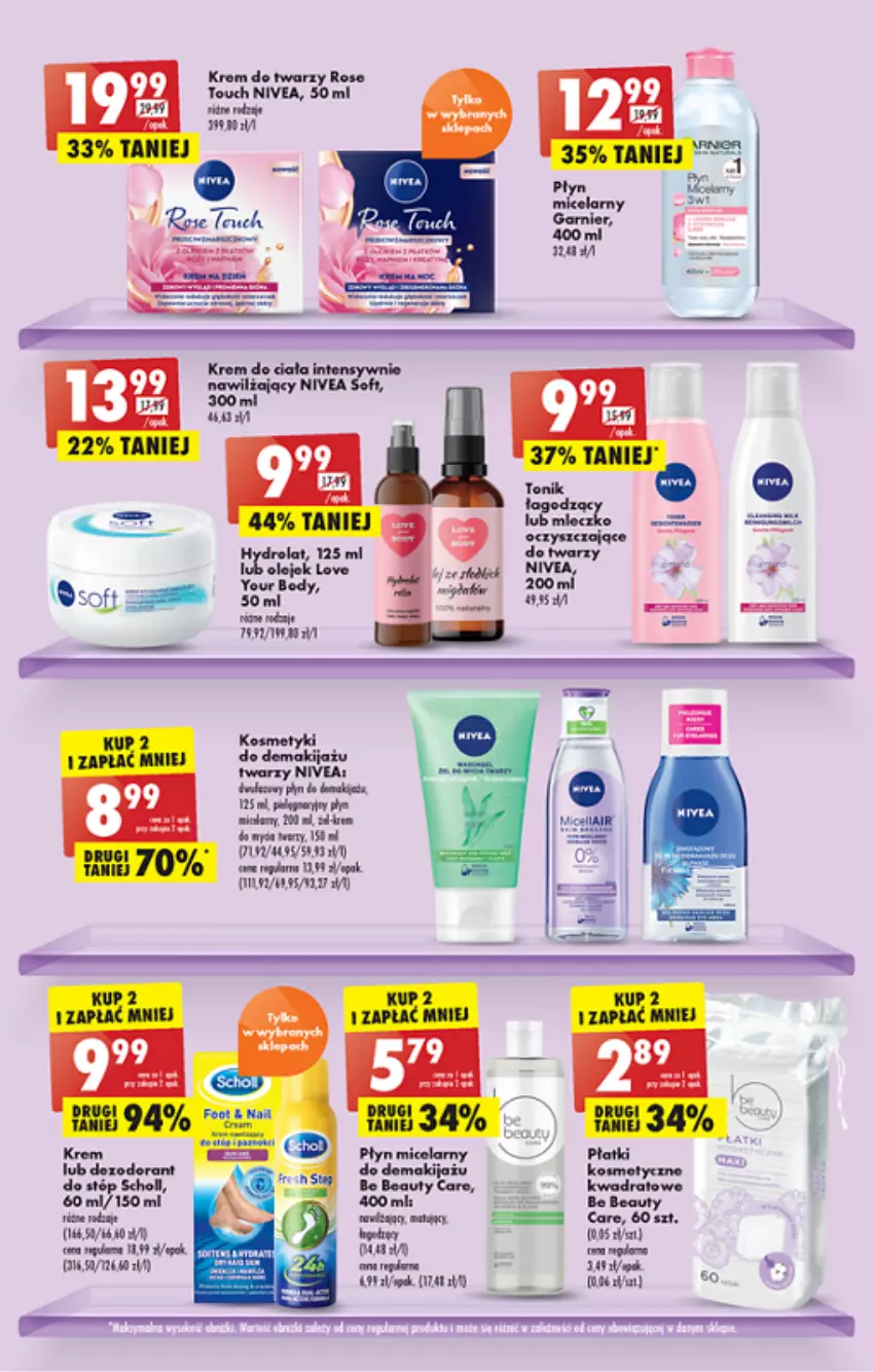 Gazetka promocyjna Biedronka - ważna 06.06 do 11.06.2022 - strona 47 - produkty: Body, Fa, Makijaż, Nivea, Płyn micelarny, Scholl, Tefal, Tonik