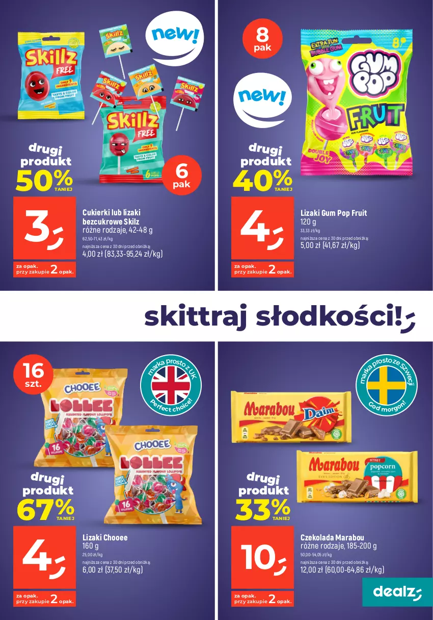 Gazetka promocyjna Dealz - MAKE A DEALZ - ważna 18.04 do 24.04.2024 - strona 11 - produkty: Cukier, Cukierki, Czekolada, Lizaki