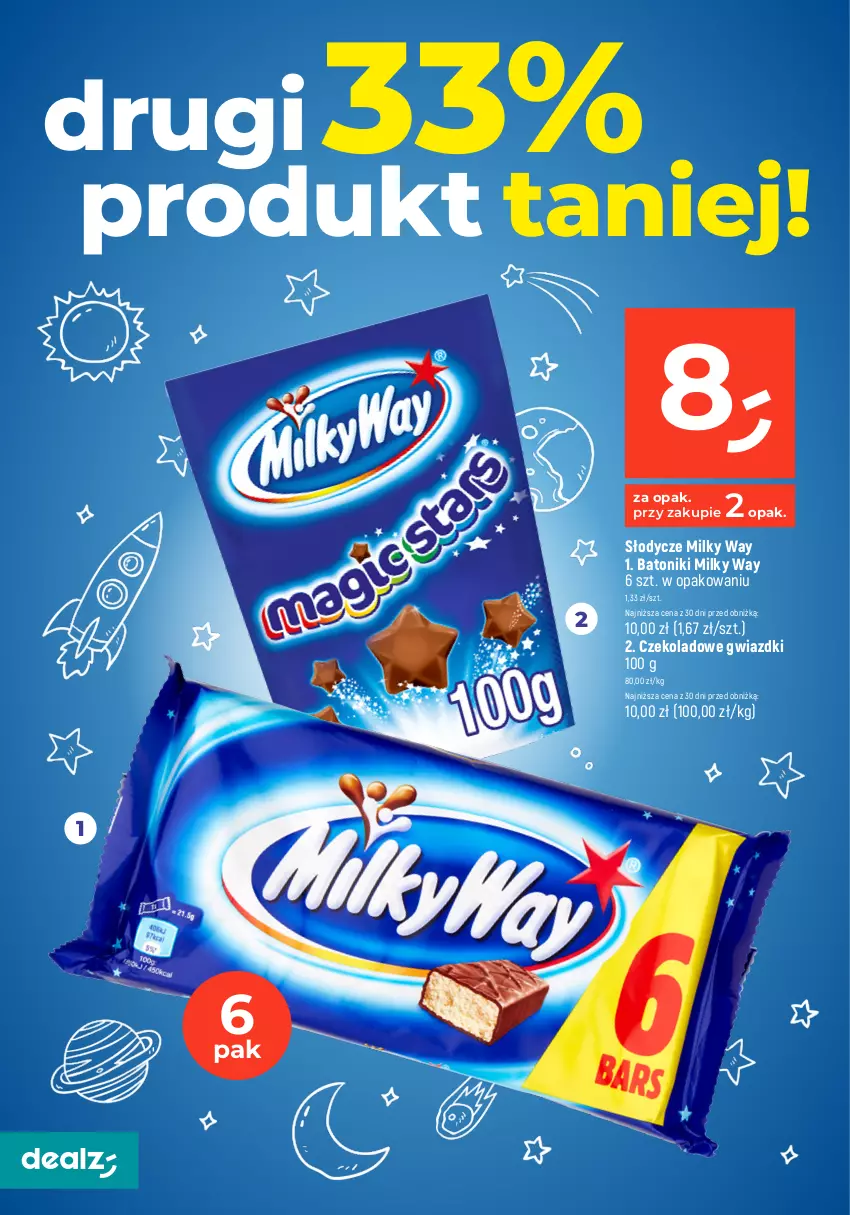 Gazetka promocyjna Dealz - MAKE A DEALZ - ważna 18.04 do 24.04.2024 - strona 12 - produkty: Baton, Ciastka, Milky Way, Smoothie, Tonik