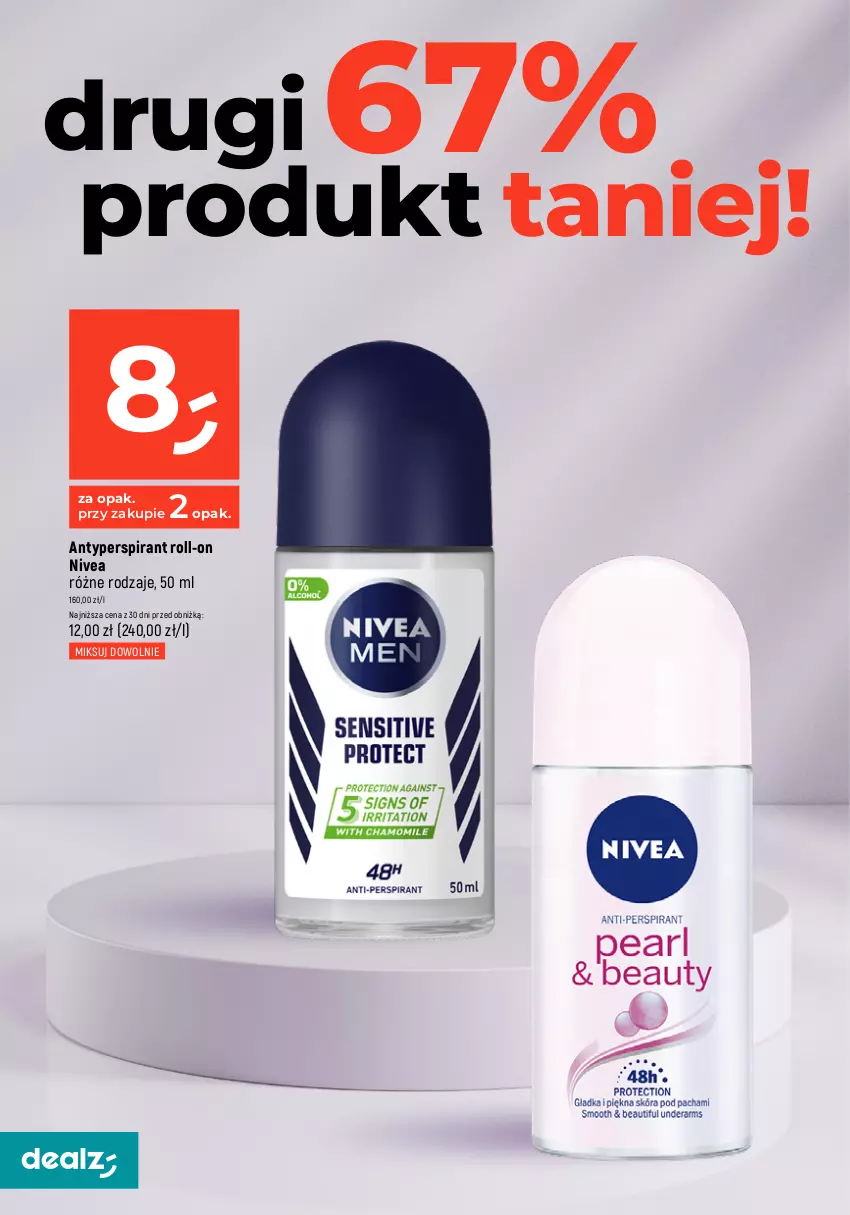 Gazetka promocyjna Dealz - MAKE A DEALZ - ważna 18.04 do 24.04.2024 - strona 20 - produkty: Antyperspirant, Gra, Nivea, Woda, Woda toaletowa