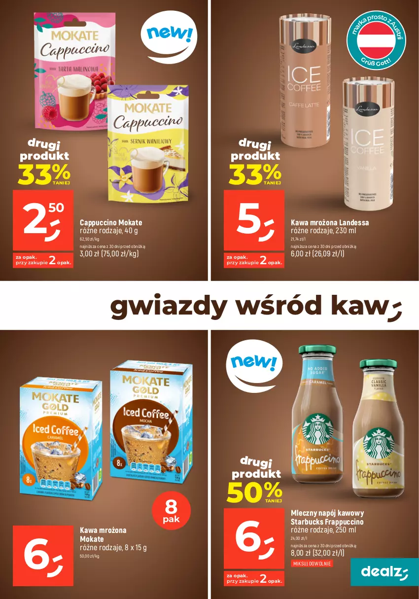 Gazetka promocyjna Dealz - MAKE A DEALZ - ważna 18.04 do 24.04.2024 - strona 3 - produkty: Cappuccino, Kawa, Napój