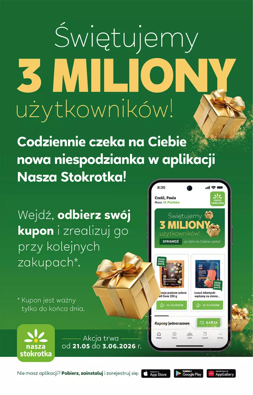 Gazetka promocyjna Stokrotka - Market - ważna 21.05 do 27.05.2026 - strona 6 - produkty: LG, Olej