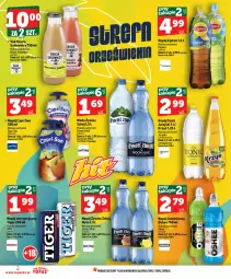 Gazetka promocyjna Topaz - Gazetka - Gazetka - ważna od 22.07 do 22.07.2026 - strona 2 - produkty: Top, Sok, Koc, Napój energetyczny, Tiger, Lipton, Oshee, Woda, Napój