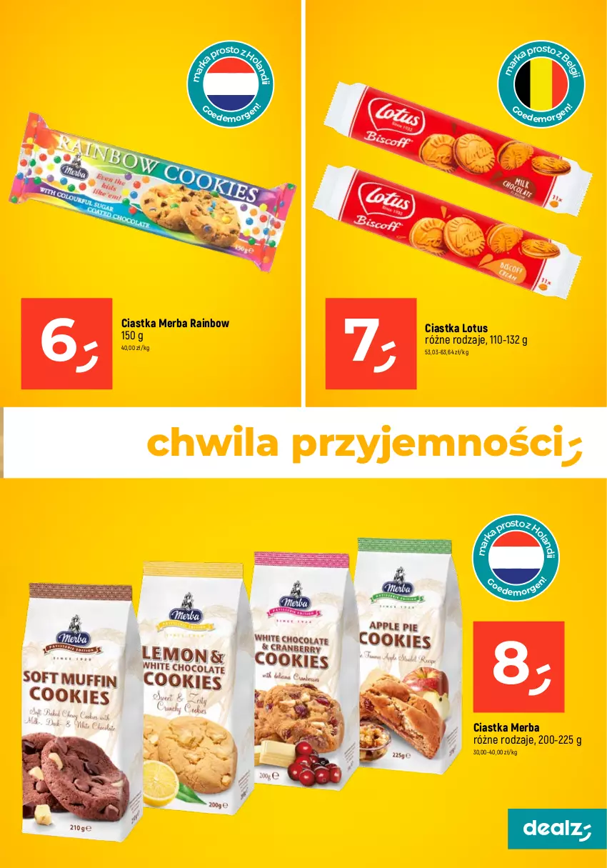 Gazetka promocyjna Dealz - MAKE A DEALZ - ważna 08.02 do 14.02.2024 - strona 17 - produkty: Ciastka, Herbata, LG, Teekanne