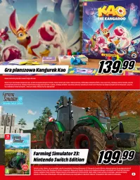 Gazetka promocyjna Media Markt - Gazetka Media Markt - Gazetka - ważna od 30.06 do 30.06.2023 - strona 5 - produkty: Nintendo Switch, Ser, Koc, Gry, Gra, Farming Simulator, Olej, Zwierzęta, Fa