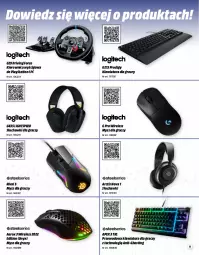 Gazetka promocyjna Media Markt - Gazetka Media Markt - Gazetka - ważna od 30.06 do 30.06.2023 - strona 9 - produkty: Kierownica, Gra, Słuchawki, Klawiatura, Mysz, PlayStation