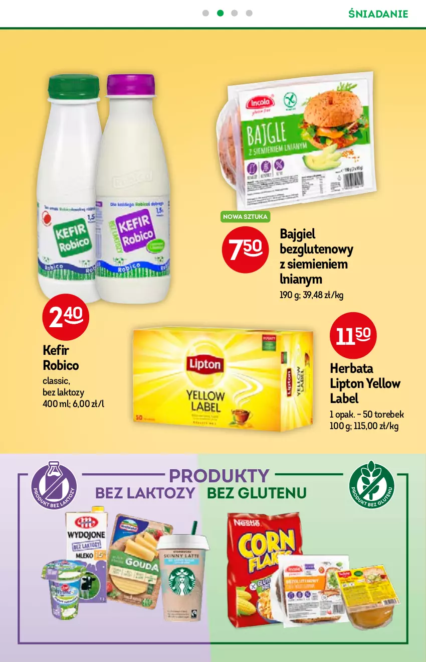 Gazetka promocyjna Żabka - ważna 21.07 do 03.08.2021 - strona 28 - produkty: BIC, Herbata, Kefir, Lipton, Robico