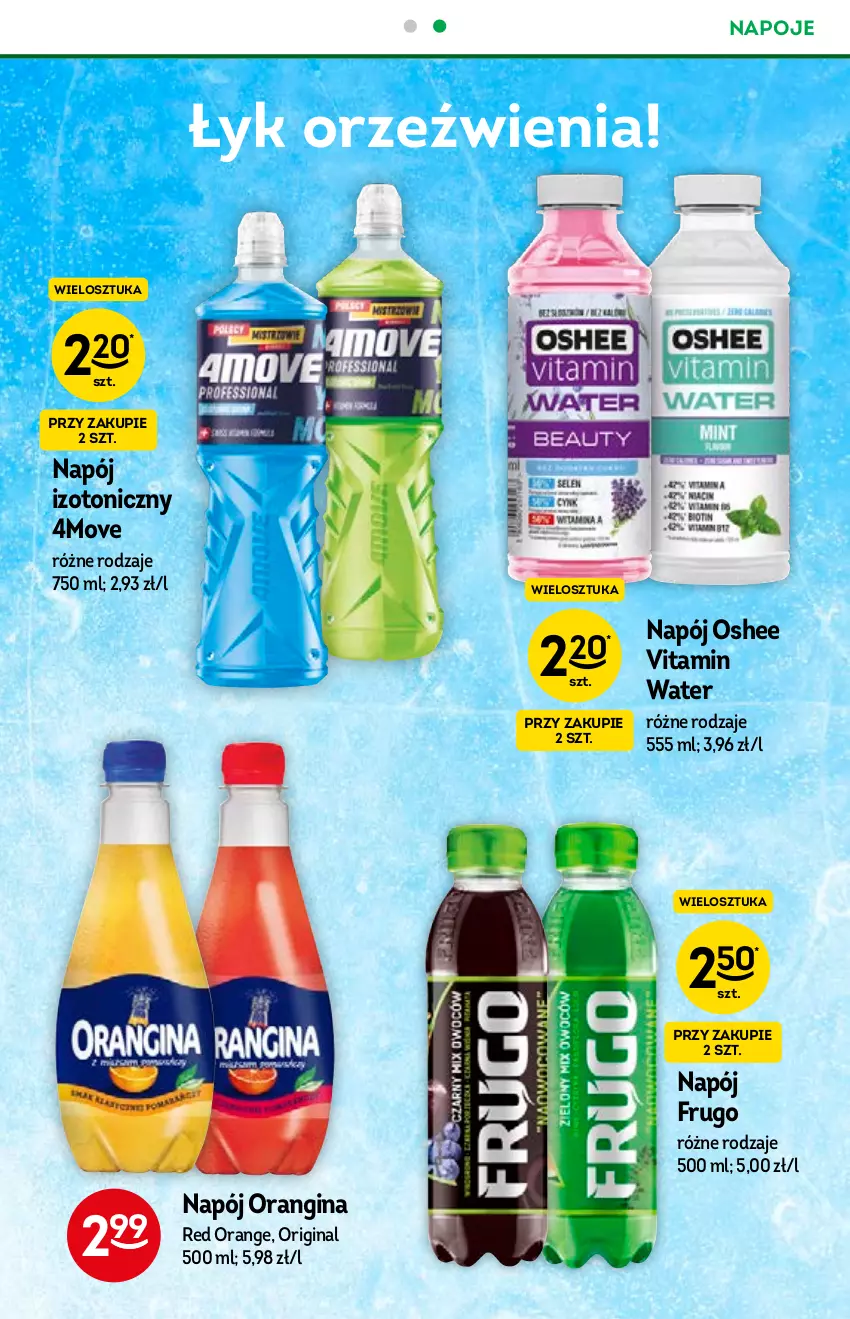 Gazetka promocyjna Żabka - ważna 21.07 do 03.08.2021 - strona 5 - produkty: Gin, Napój, Napój izotoniczny, Napoje, Oshee