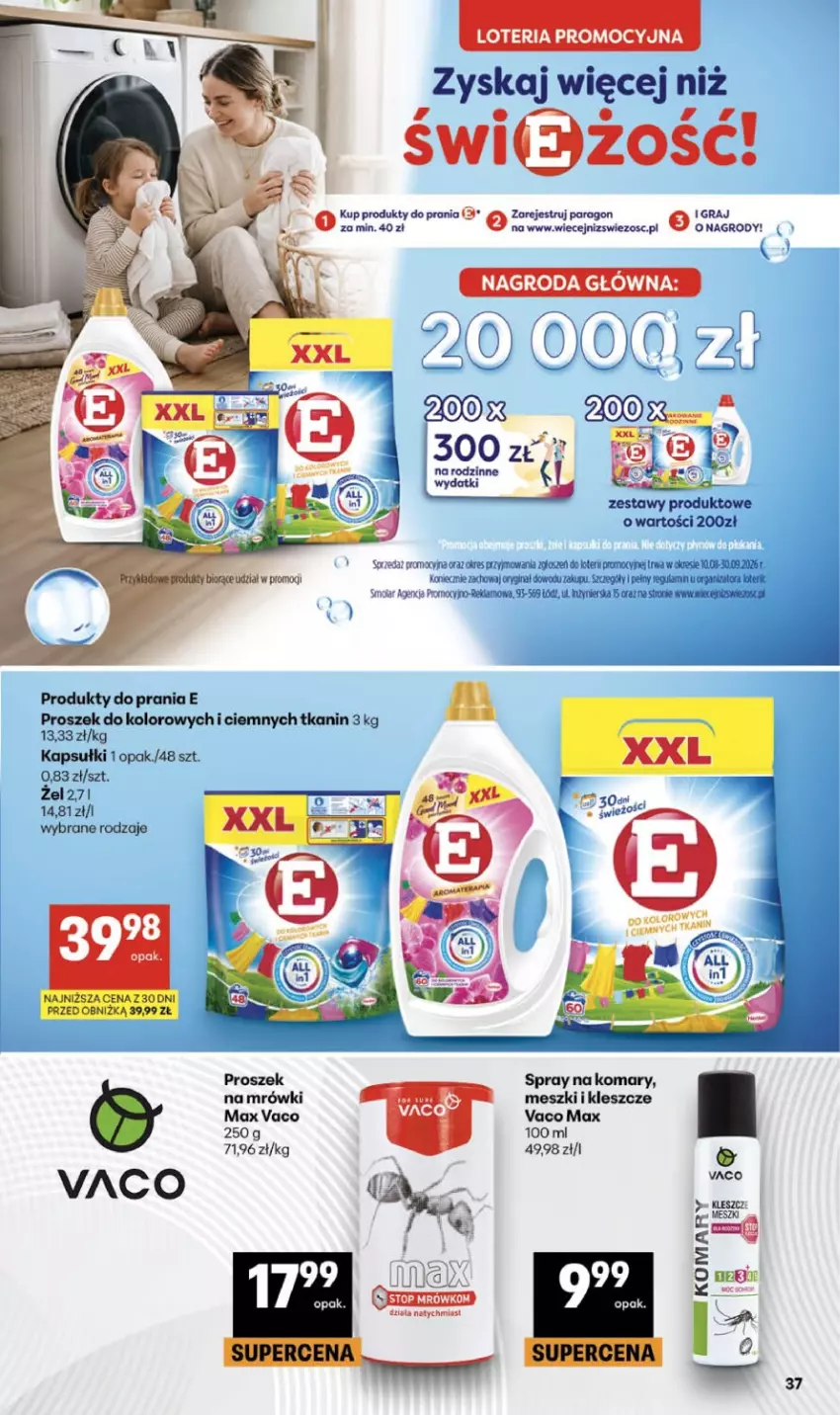 Gazetka promocyjna Delikatesy Centrum - Franczyza DC33 Czwartek - ważna 13.08 do 19.08.2026 - strona 37 - produkty: Fa, Gin, Gra, LG, Top