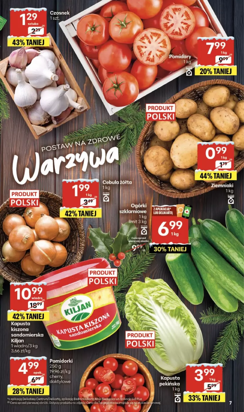 Gazetka promocyjna Delikatesy Centrum - Franczyza DC50 Czwartek - ważna 11.12 do 17.12.2025 - strona 7 - produkty: Czosnek, Dron, Rum, Wiadro, Ziemniaki